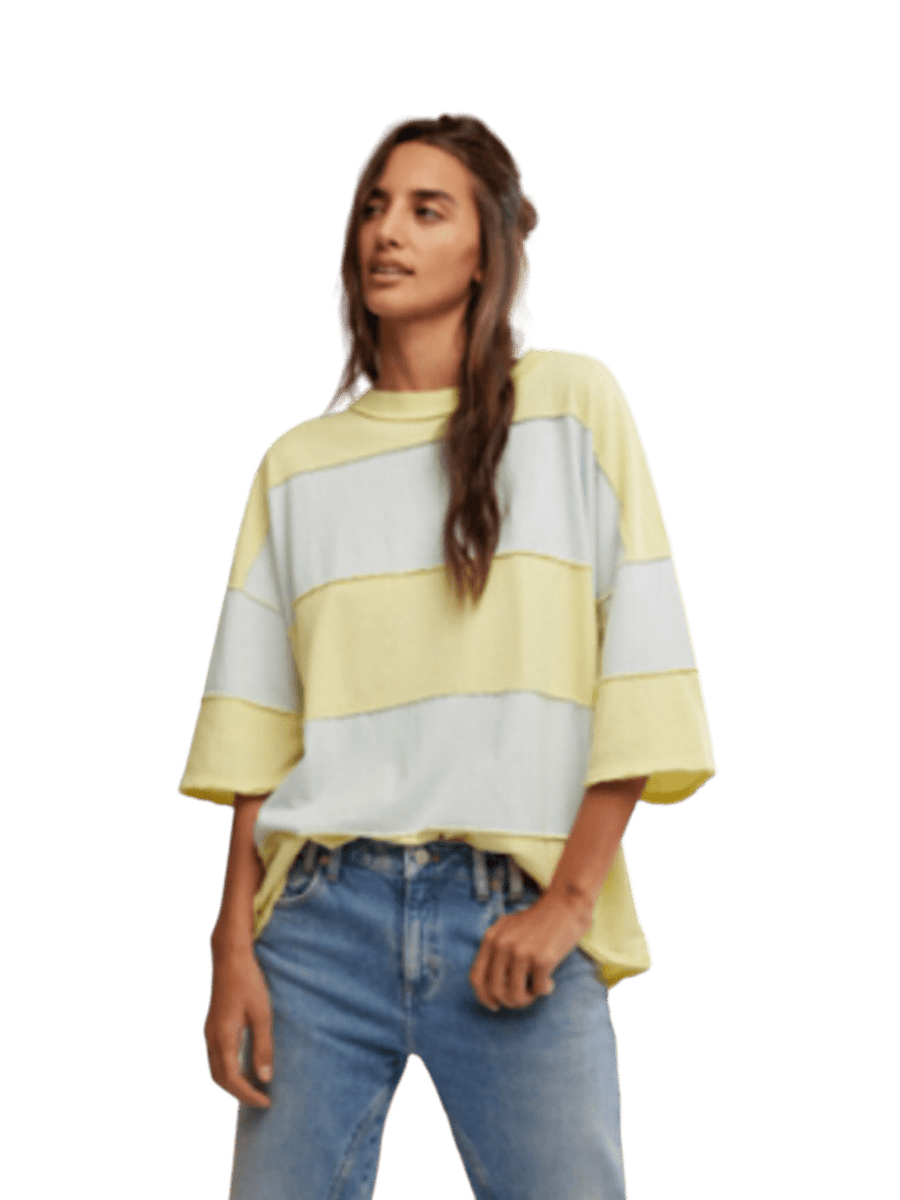 Free People We the Free Maddie Tee in Finch Combo | Twentyseven Toronto