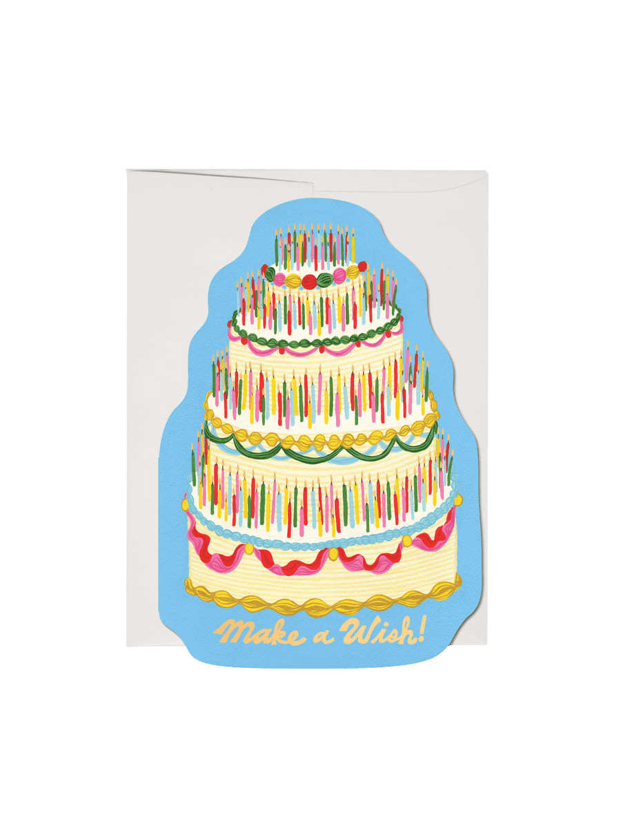 Red Cap Cards Make a Wish Birthday Greeting Card by Krista Perry | Twentyseven Toronto