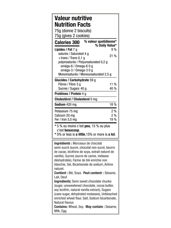 Mandy's Chocolate Chip Cookie Mix | Twentyseven Toronto