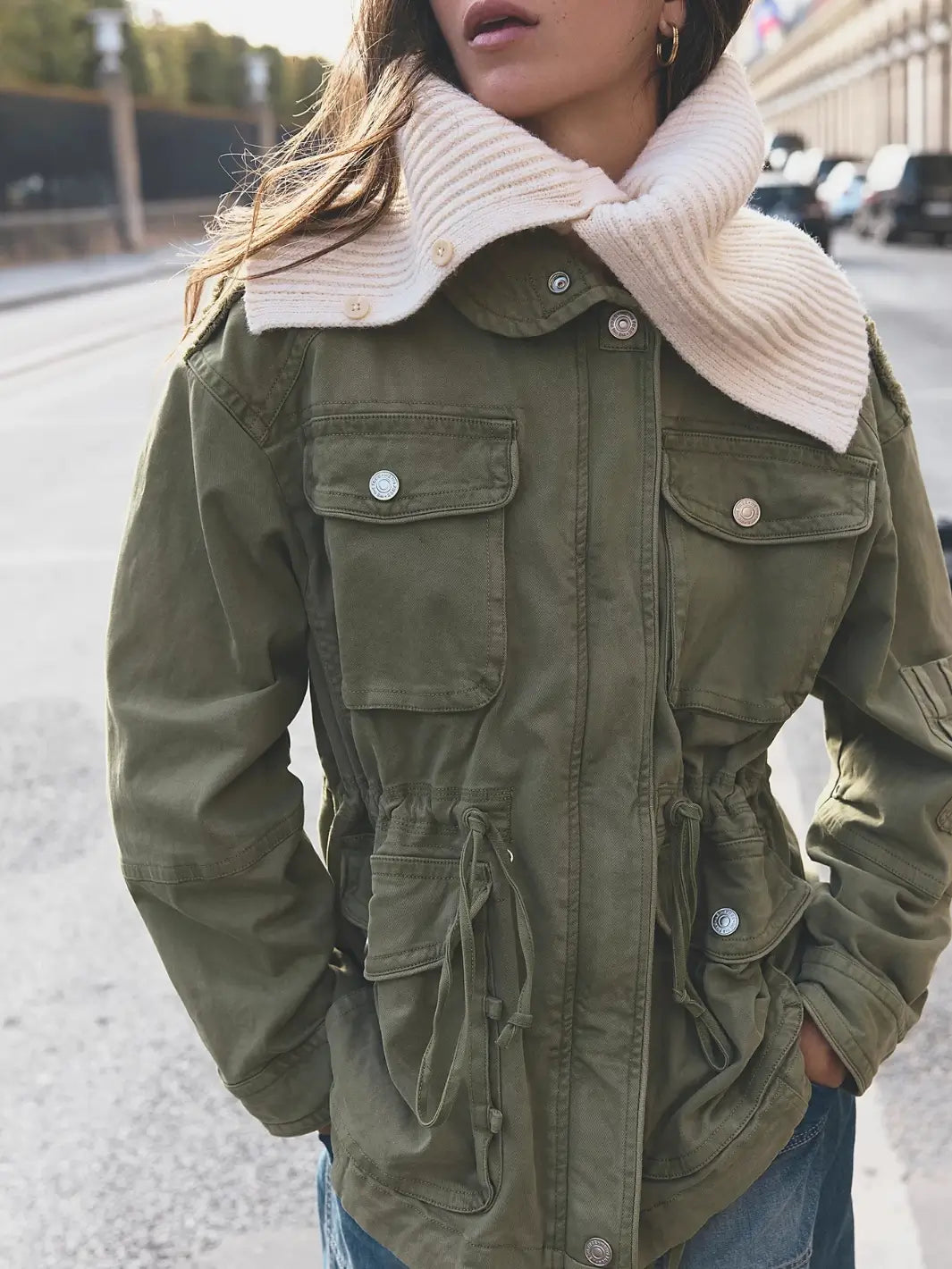 Marlo Surplus Jacket - Olivine