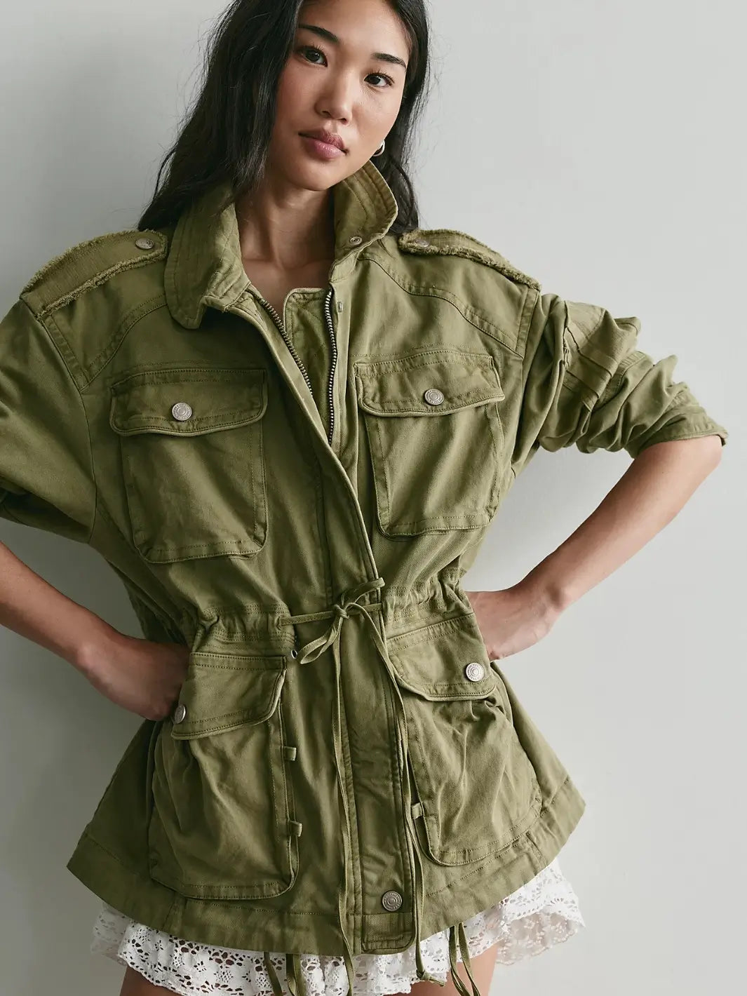 Marlo Surplus Jacket - Olivine