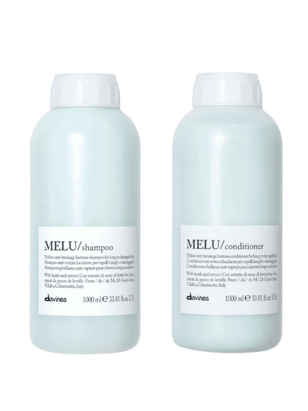 Davines MELU Shampoo & Conditioner | Twentyseven Toronto | 1000ml