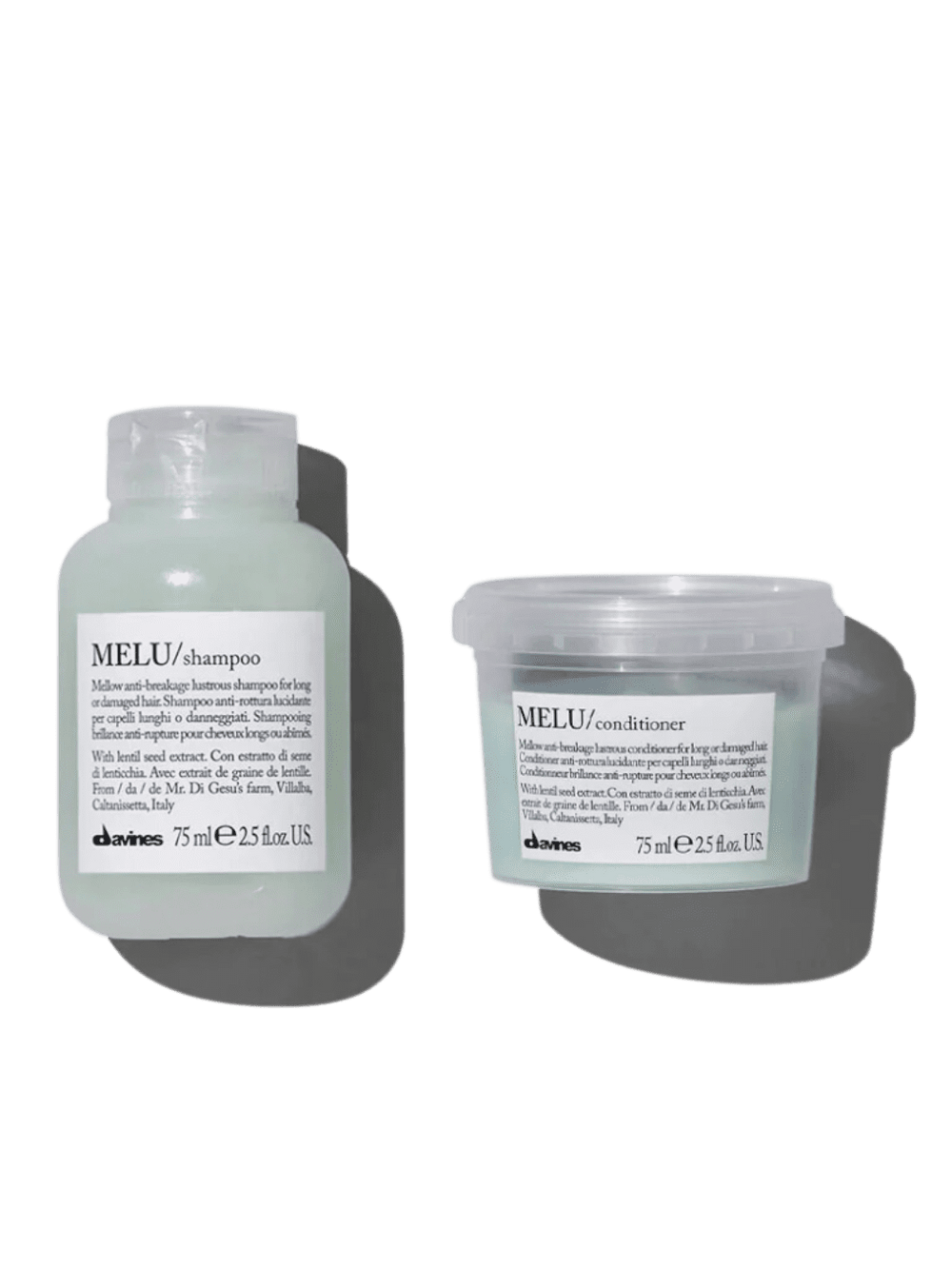 Davines MELU Shampoo & Conditioner | Twentyseven Toronto | 75ml