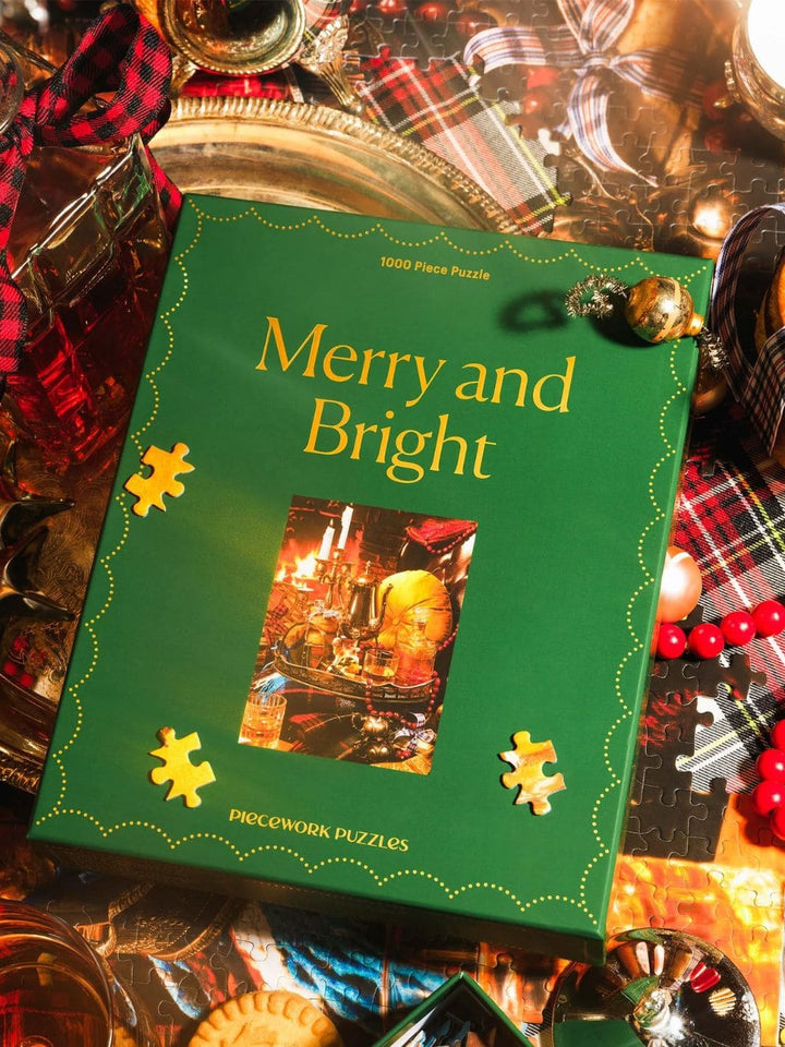 Piecework Puzzles Merry & Bright - 1000 Piece Puzzle | Twentyseven Toronto