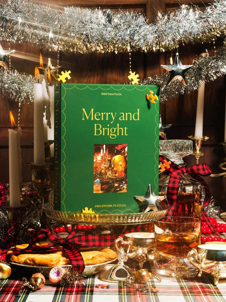 Piecework Puzzles Merry & Bright - 1000 Piece Puzzle | Twentyseven Toronto