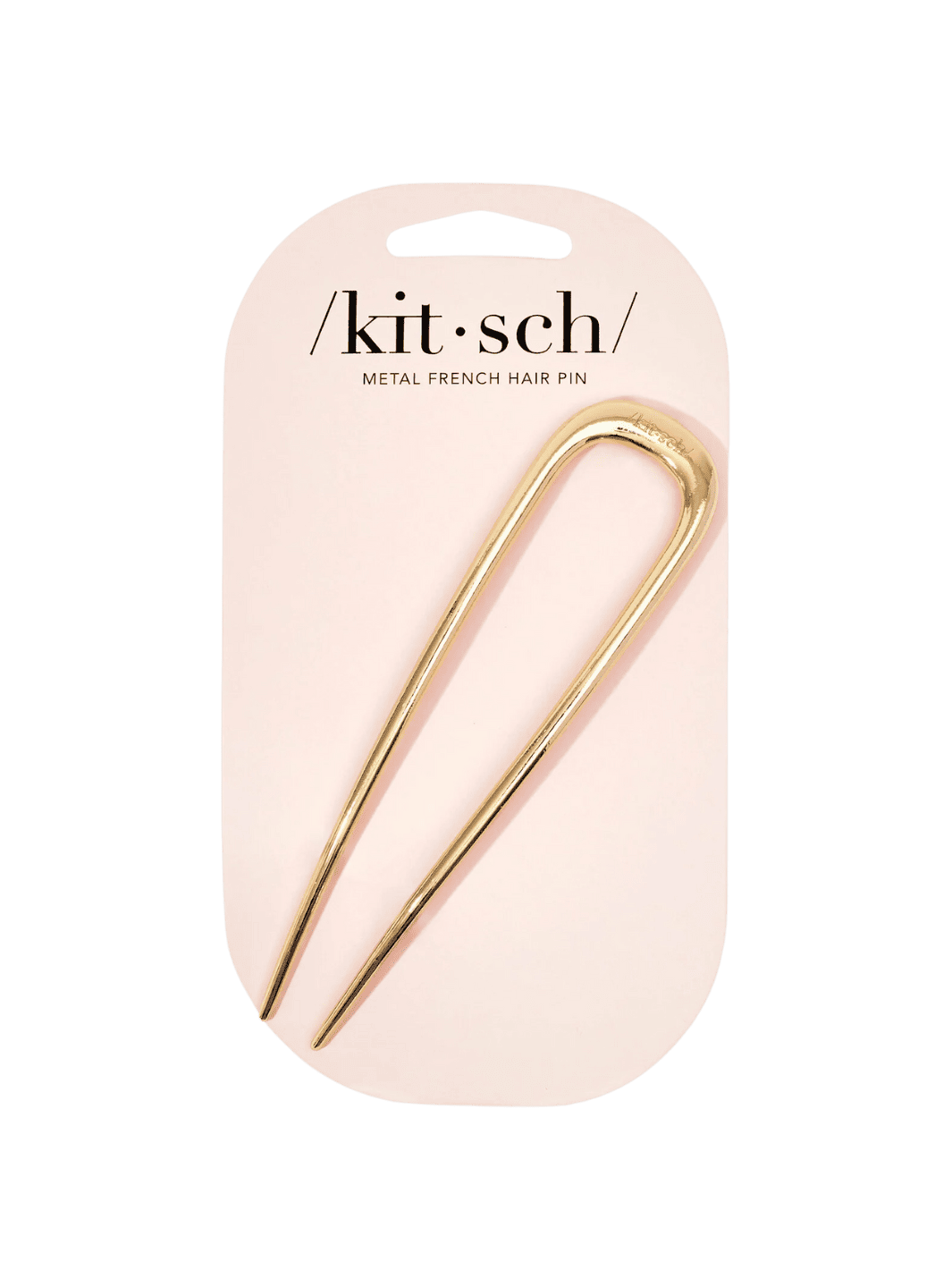 KITSCH Metal French Hair Pin - Gold | Twentyseven Toronto