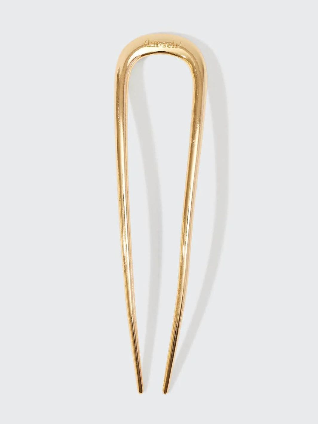 KITSCH Metal French Hair Pin - Gold | Twentyseven Toronto