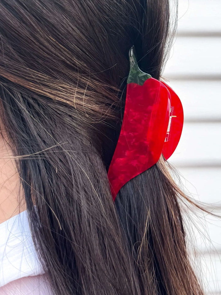 Jenny Lemons Midi Chili Pepper Hair Claw Clip | Twentyseven Toronto