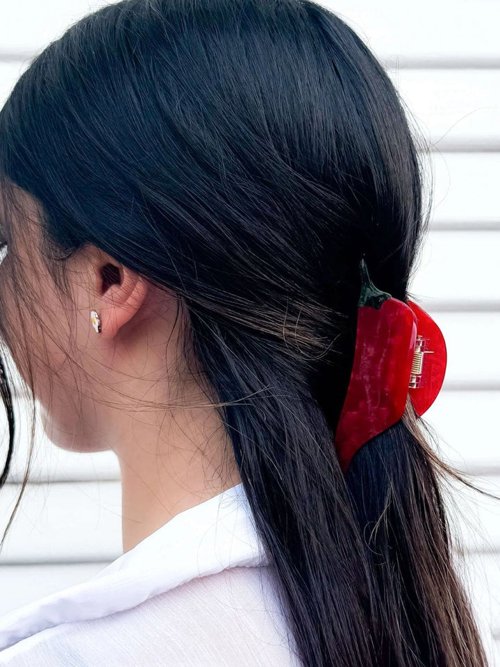 Jenny Lemons Midi Chili Pepper Hair Claw Clip | Twentyseven Toronto