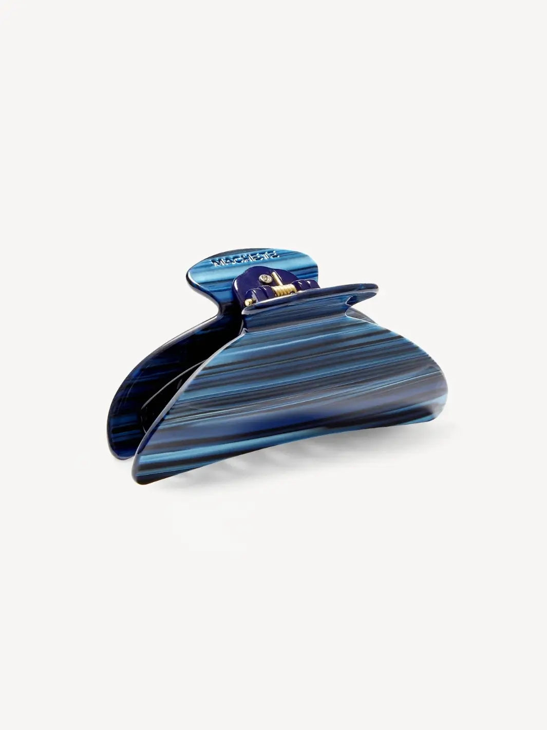 MACHETE blue and black Midi Claw Hair Clip in 'Indigo' style | Twentyseven Toronto