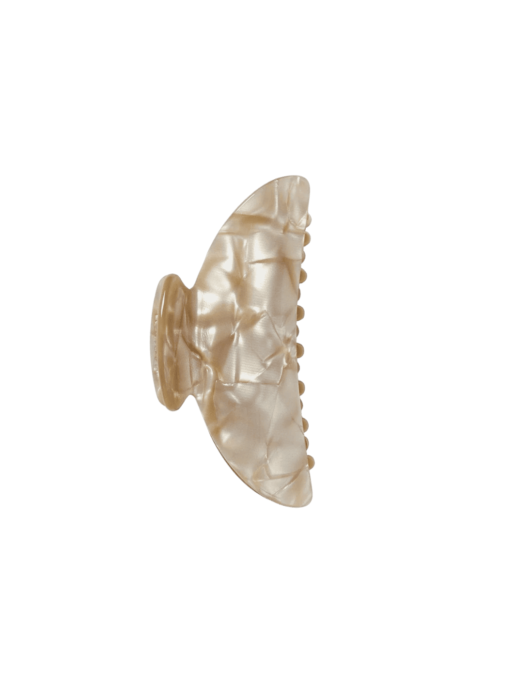 Midi Heirloom Claw in Sand Shell