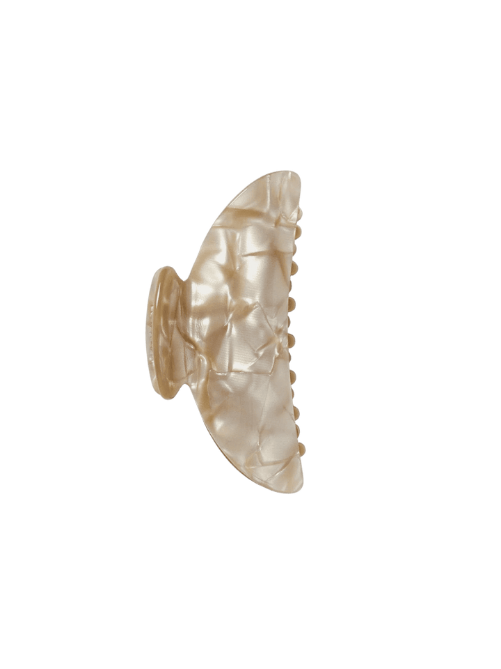 Midi Heirloom Claw in Sand Shell