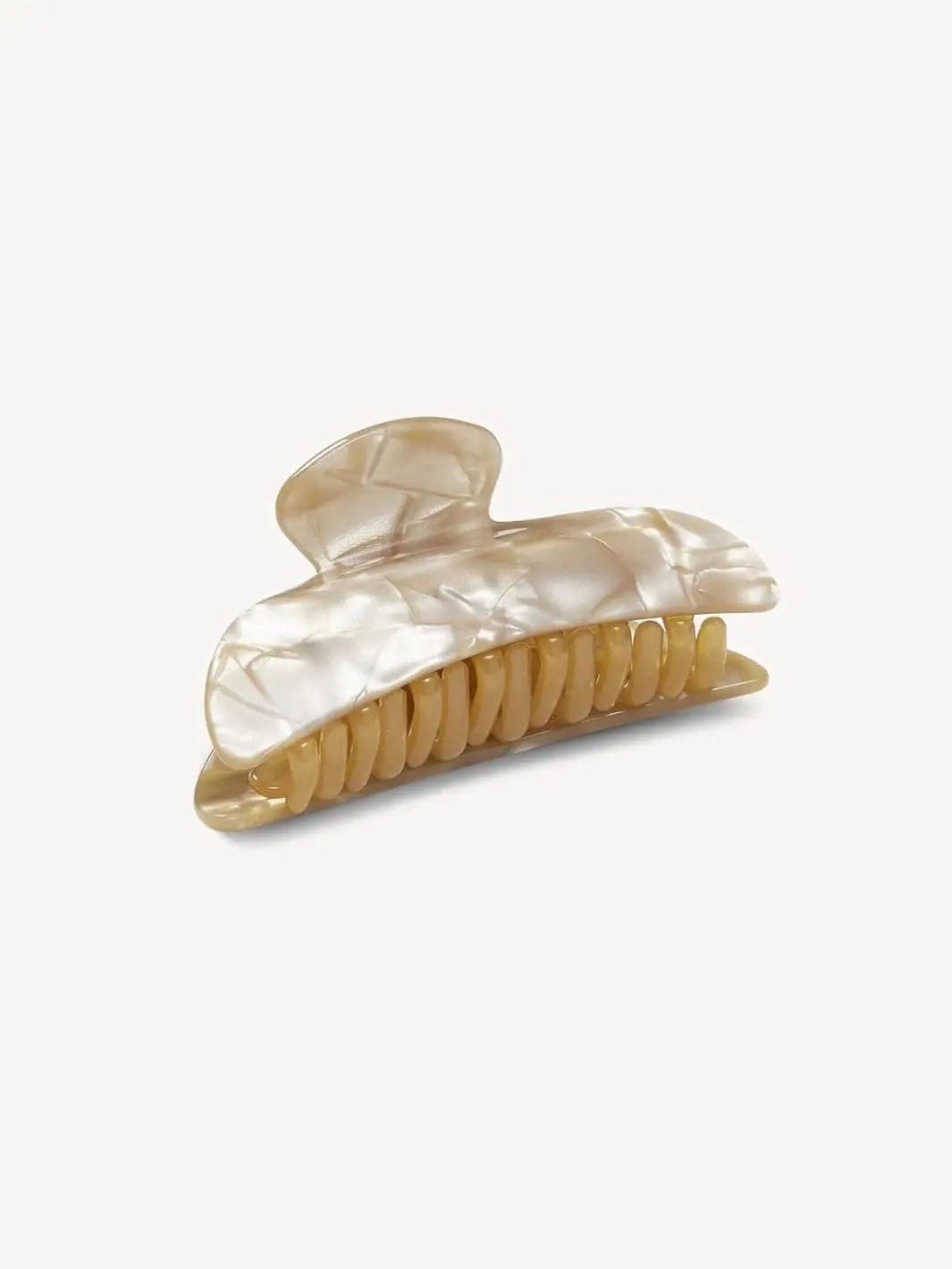 Midi Heirloom Claw in Sand Shell