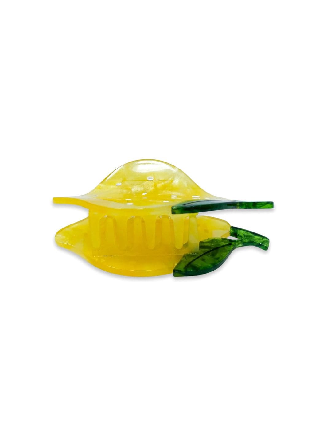 Midi Lemon Hair Claw Clip