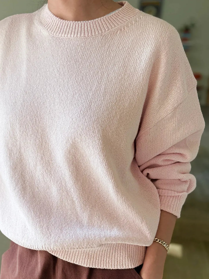 Milo Cotton Sweater - Rosé