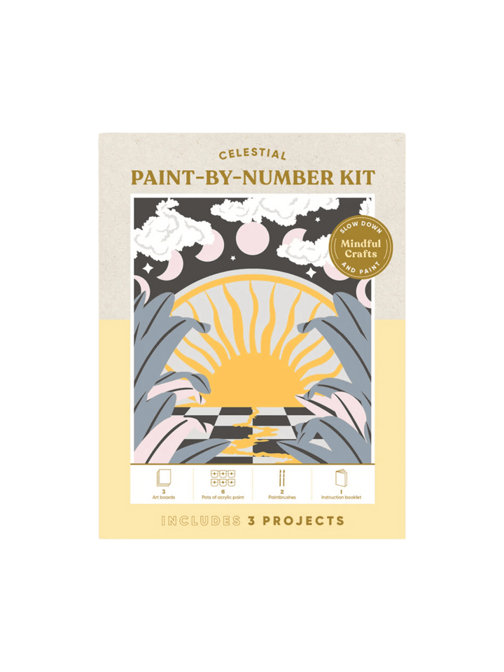 Mindful Crafts: Celestial Paint By Numbers by OMG Kitty Studios | Twentyseven Toronto