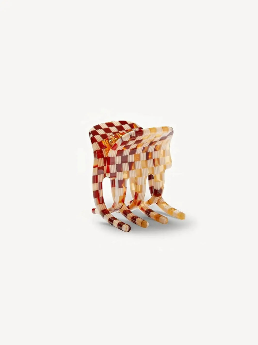 MACHETE Mini Claw Hair Clip in "Tortoise Checker" | Twentyseven Toronto