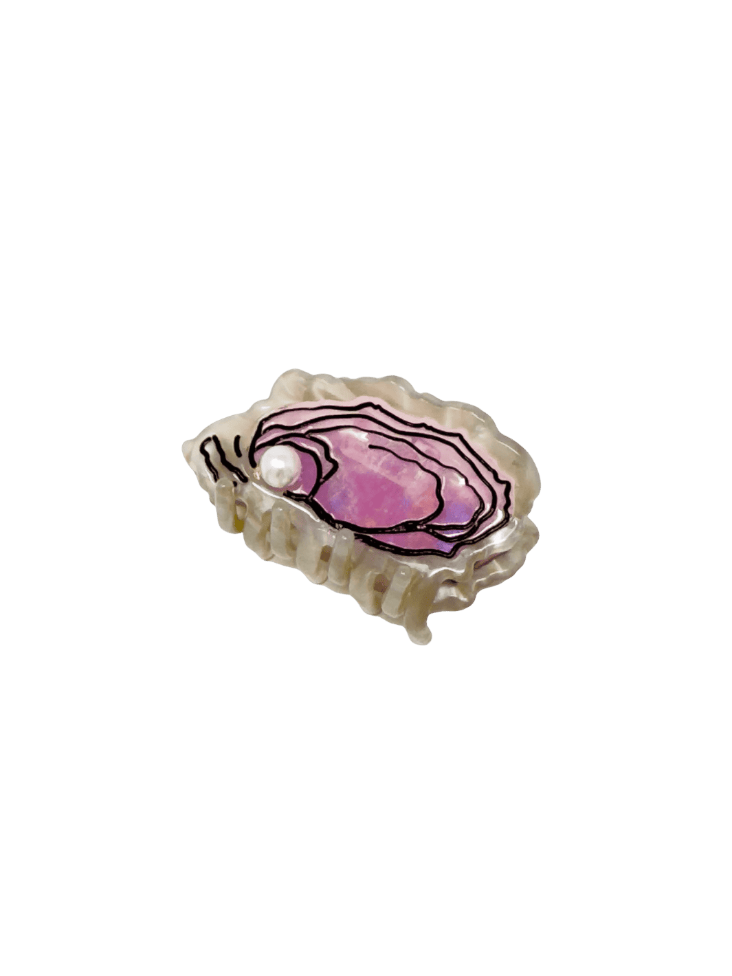 Jenny Lemons Mini Oyster Hair Claw Clip | Twentyseven Toronto