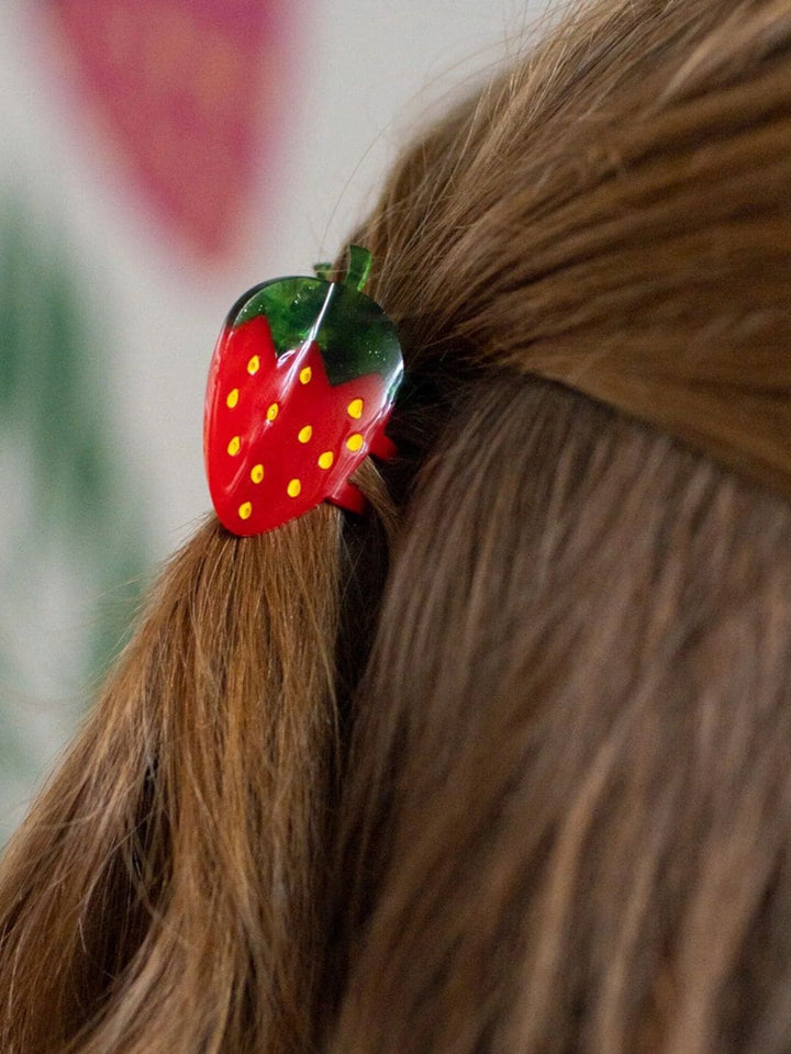Jenny Lemons Mini Strawberry Hair Claw Clip | Twentyseven Toronto