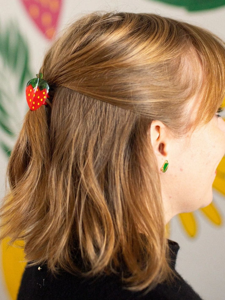 Jenny Lemons Mini Strawberry Hair Claw Clip | Twentyseven Toronto