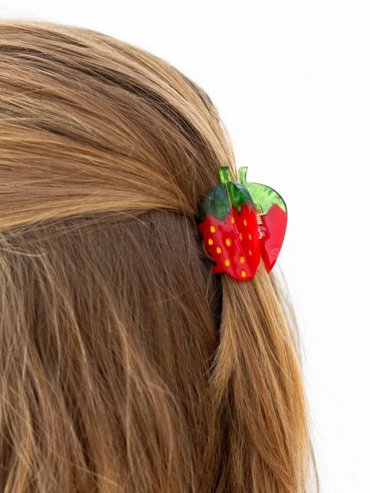 Jenny Lemons Mini Strawberry Hair Claw Clip | Twentyseven Toronto