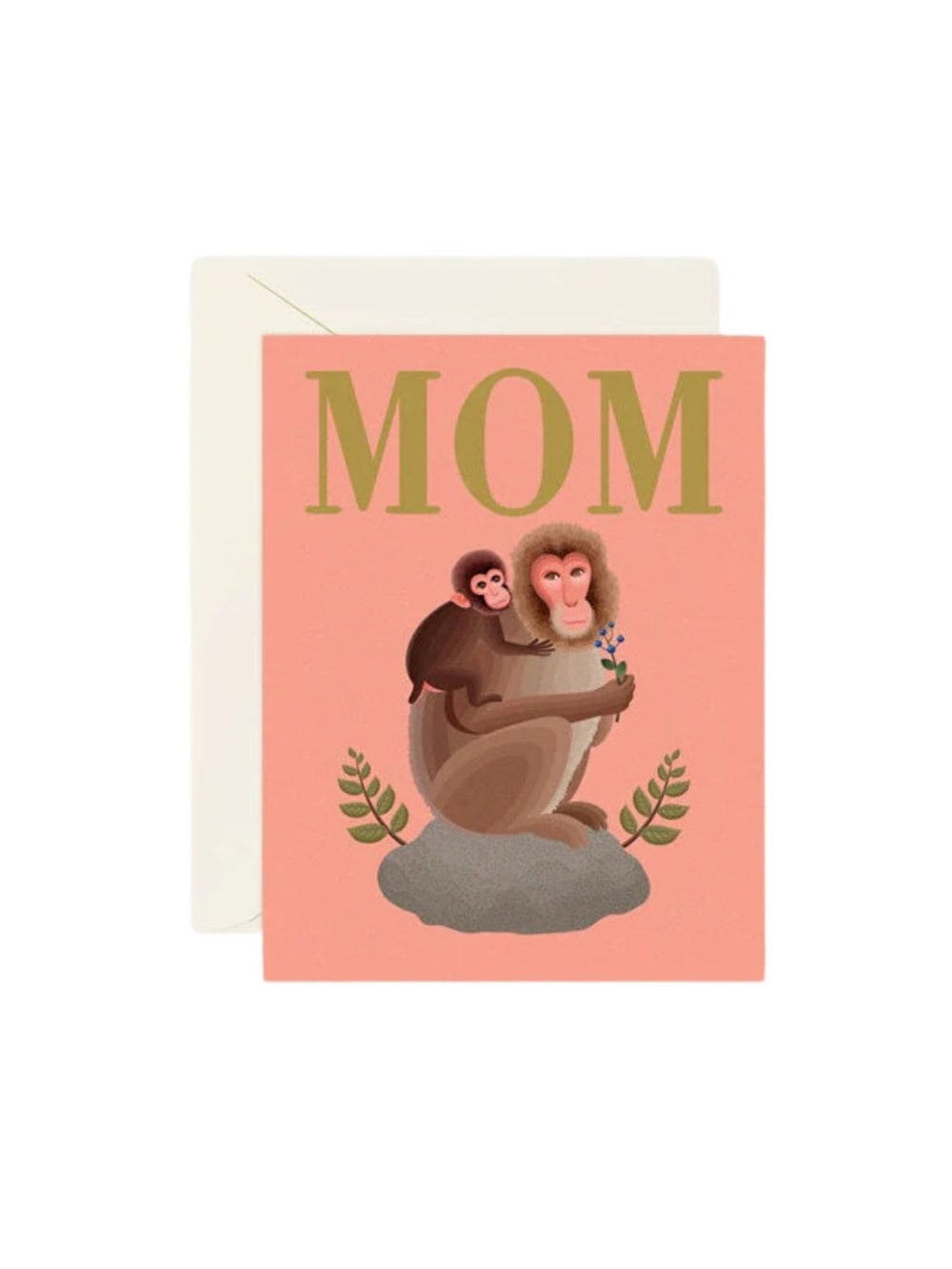 Clap Clap Design Mom and Baby Monkey Card | Twentyseven Toronto