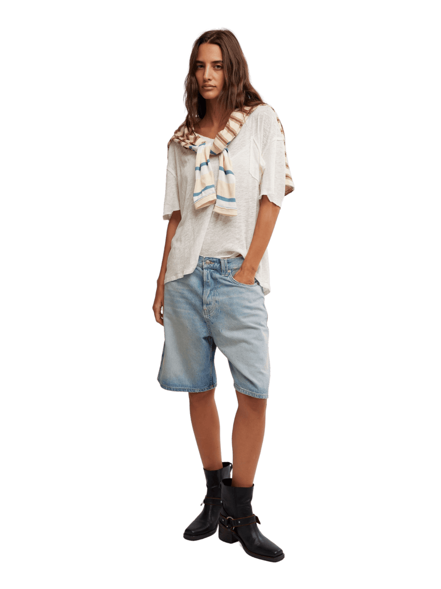 Free People We The Free Montana Shorts - Cowboys Blues | Twentyseven Toronto