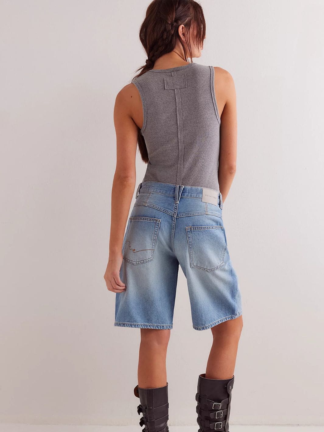 Free People We The Free Montana Shorts - Cowboys Blues | Twentyseven Toronto