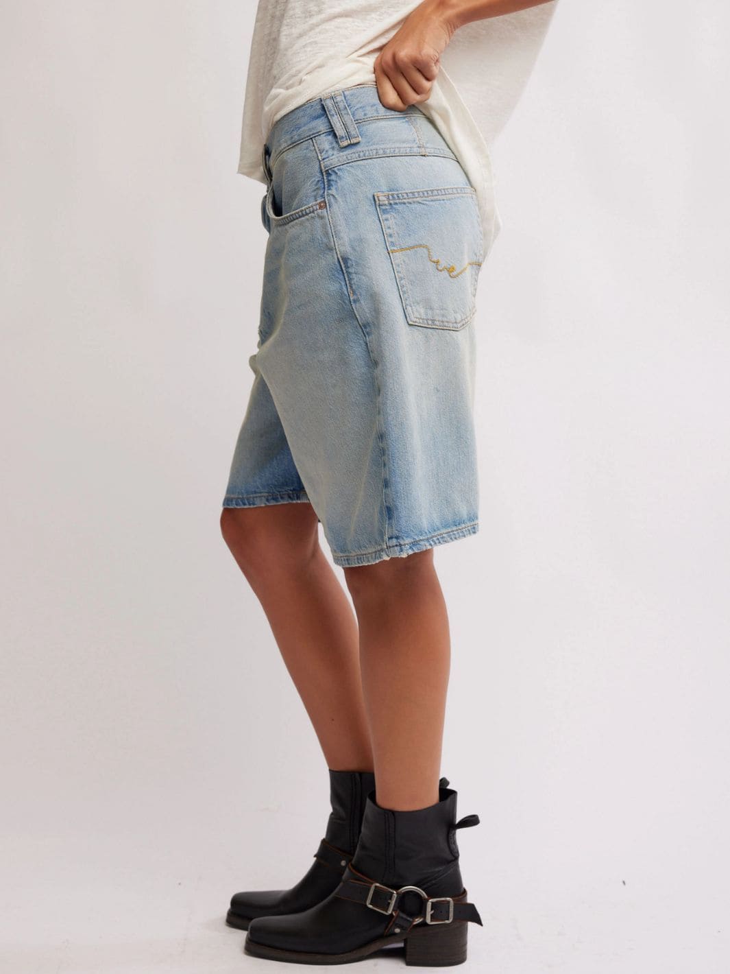 Free People We The Free Montana Shorts - Cowboys Blues | Twentyseven Toronto