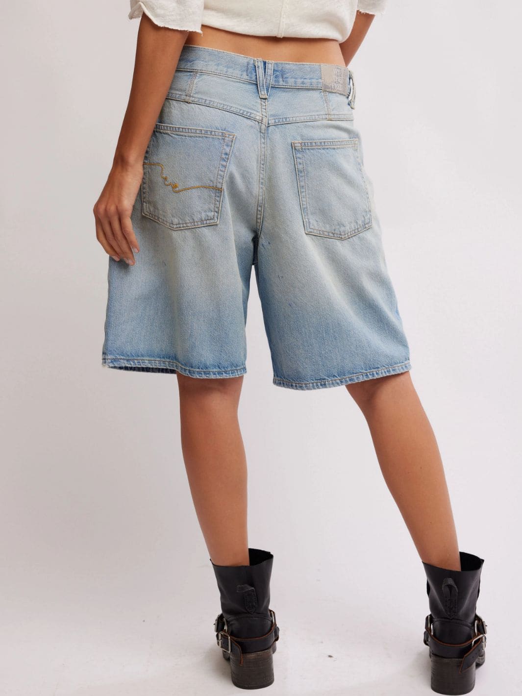 Free People We The Free Montana Shorts - Cowboys Blues | Twentyseven Toronto