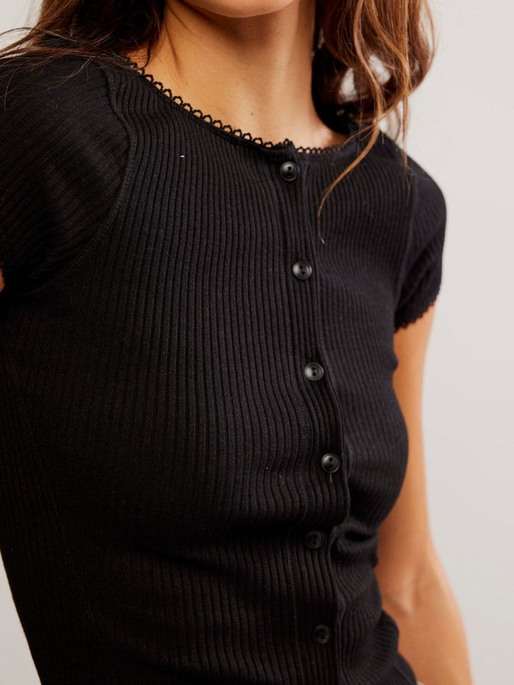 Free People Most Wanted Cardi in Black | Twentyseven Toronto