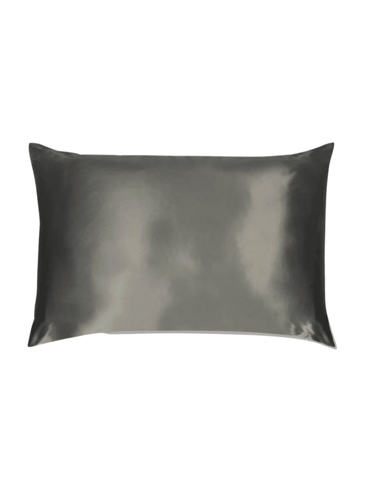 PURE SOL Beauty Mulberry Silk Pillowcase Charcoal | Twentyseven Toronto