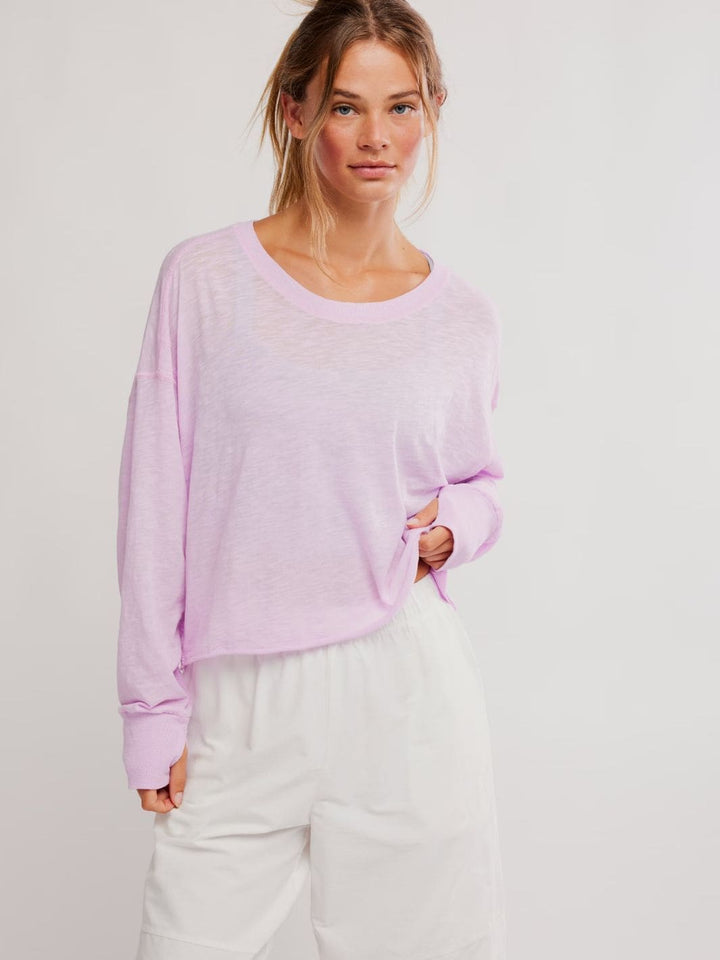 Free People My Time Layer in Ultra Violet | Twentyseven Toronto