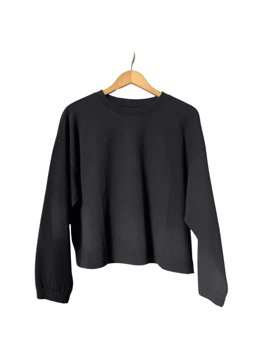 Le Bon Shoppe Naturelle Long Sleeve Tee in Black | Twentyseven Toronto