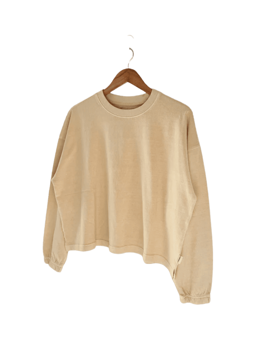Le Bon Shoppe Naturelle Long Sleeve Tee in Butter | Twentyseven Toronto