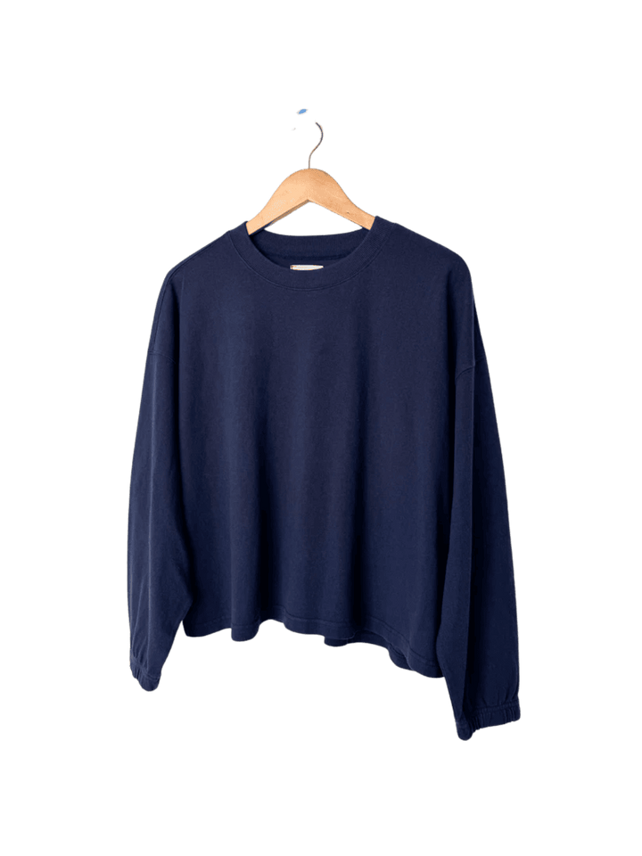 Le Bon Shoppe Naturelle Long Sleeve Tee in Midnight | Twentyseven Toronto