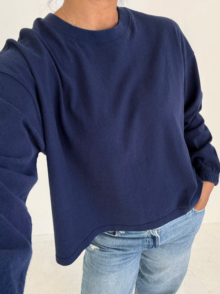 Le Bon Shoppe Naturelle Long Sleeve Tee in Midnight | Twentyseven Toronto