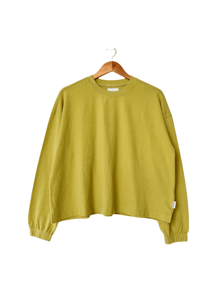 Le Bon Shoppe Naturelle Long Sleeve Tee in Ochre | Twentyseven Toronto
