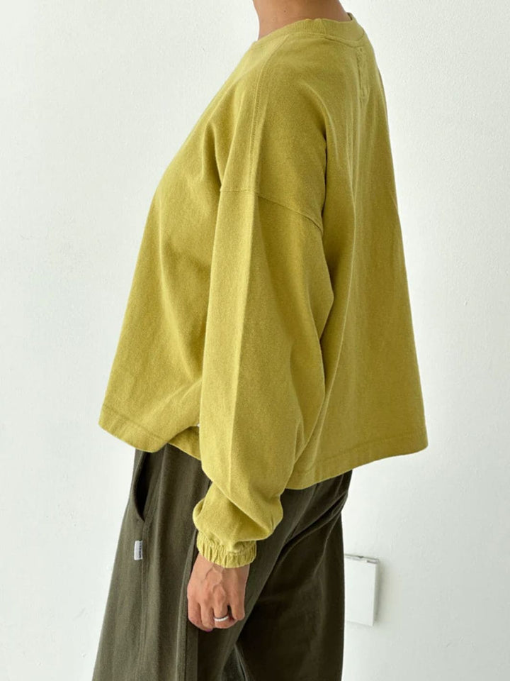 Le Bon Shoppe Naturelle Long Sleeve Tee in Ochre | Twentyseven Toronto