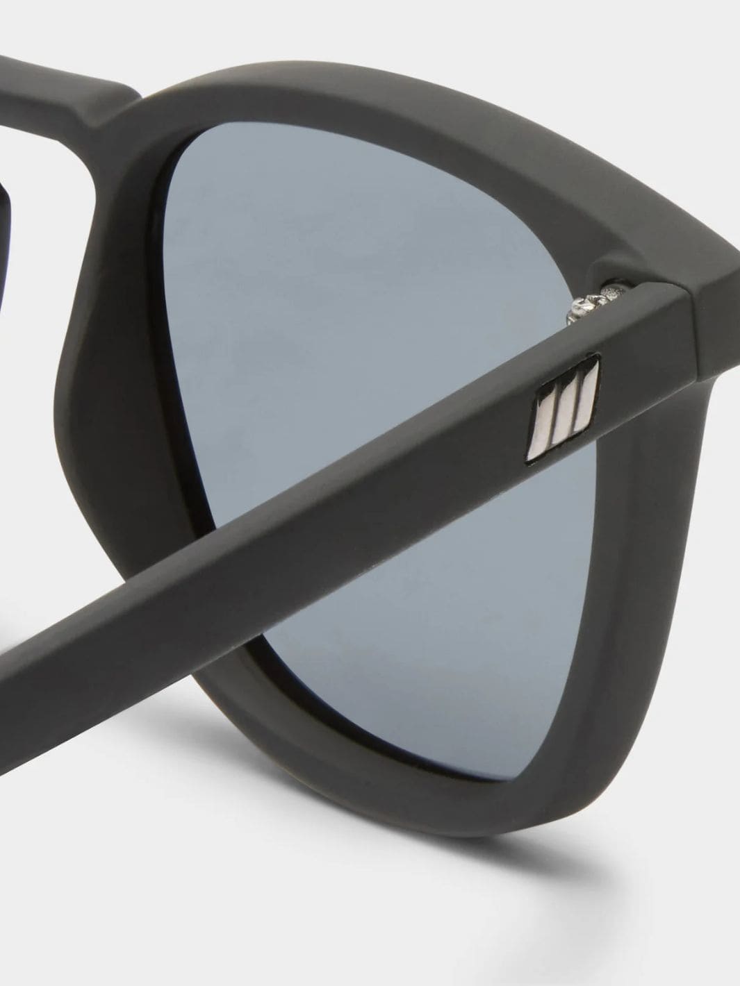 Le Specs No Biggie Sunglasses in Black Rubber Sunglasses | Twentyseven Toronto