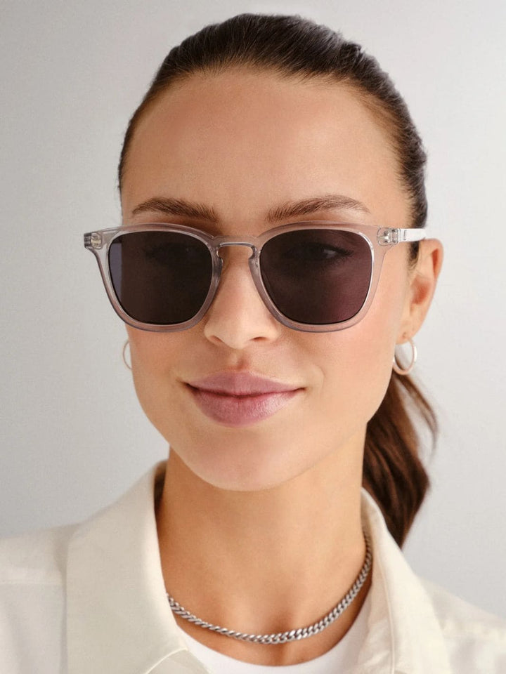 Le Specs No Biggie Sunglasses in Pewter Sunglasses | Twentyseven Toronto