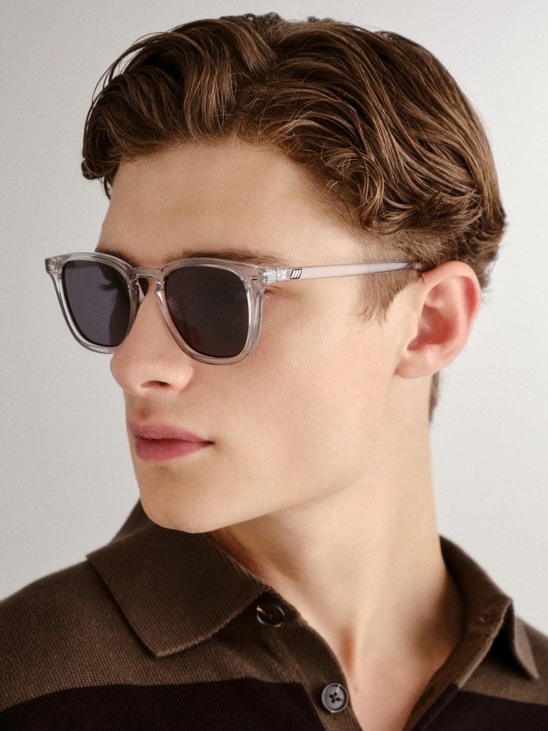Le Specs No Biggie Sunglasses in Pewter Sunglasses | Twentyseven