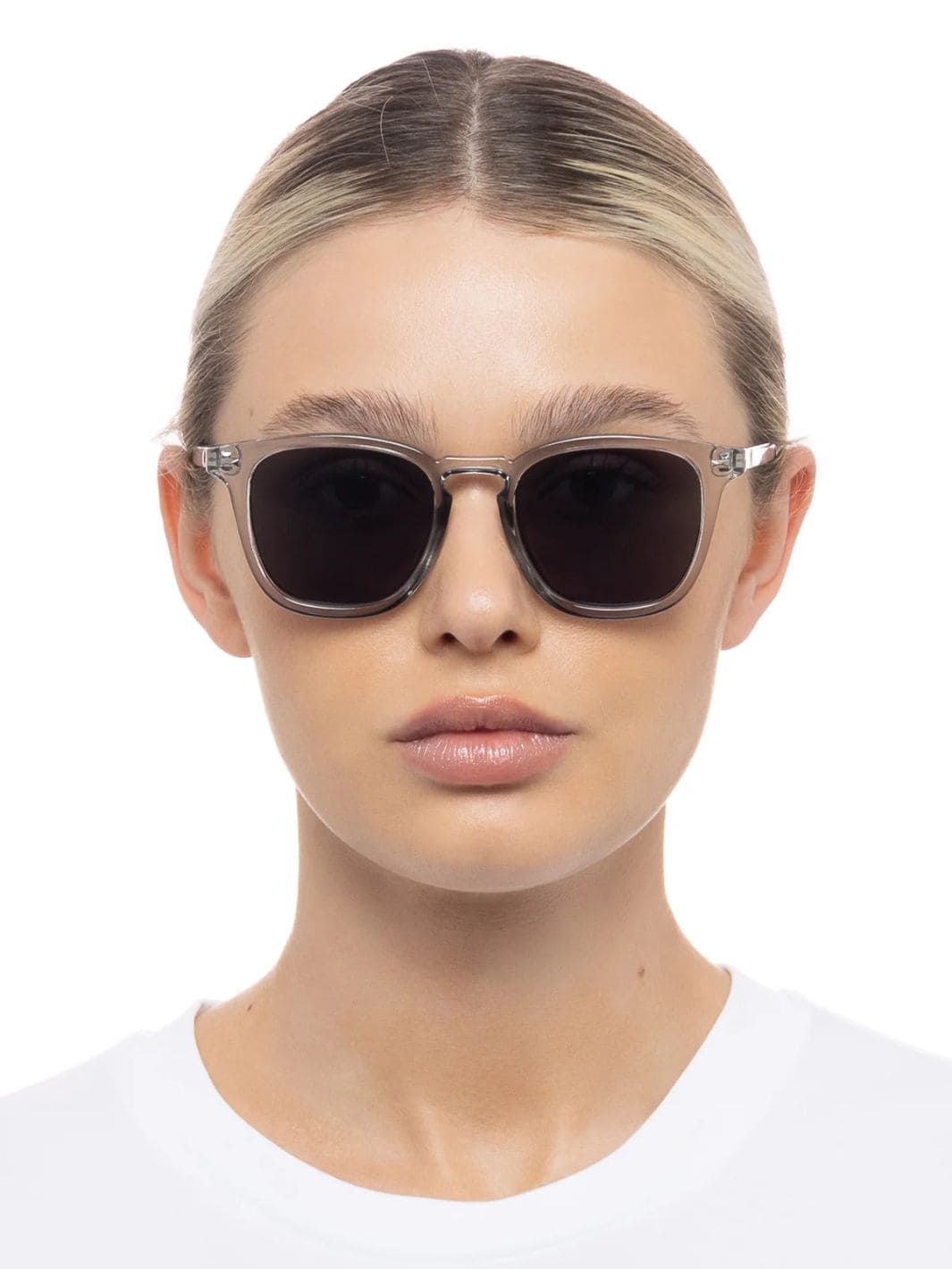 Le Specs No Biggie Sunglasses in Pewter Sunglasses | Twentyseven Toronto