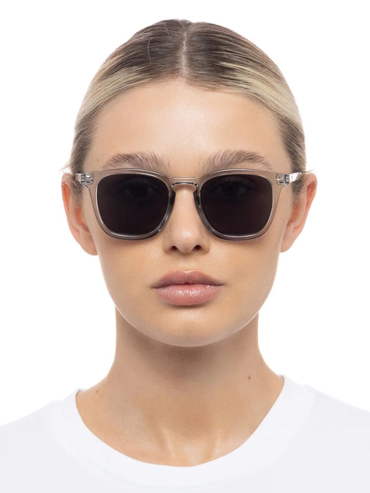 Le Specs No Biggie Sunglasses in Pewter Sunglasses | Twentyseven Toronto