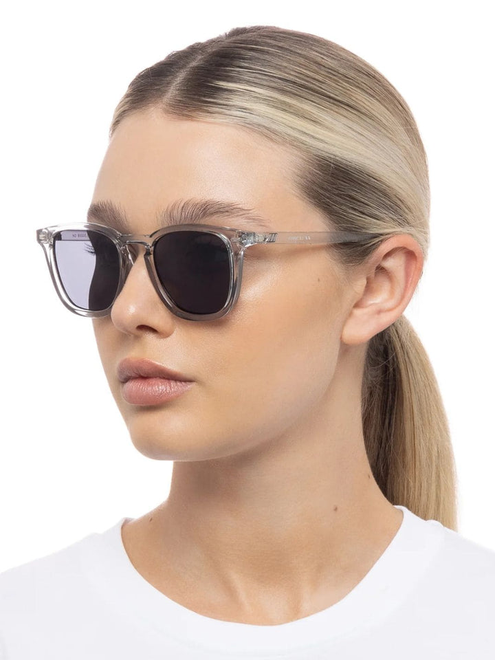 Le Specs No Biggie Sunglasses in Pewter Sunglasses | Twentyseven Toronto