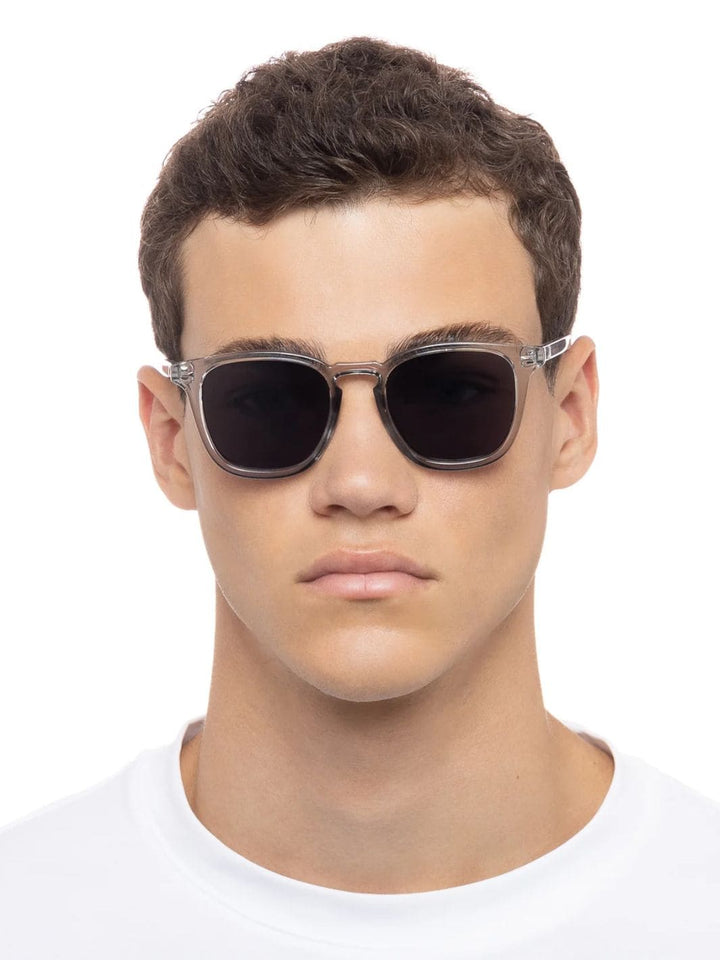 Le Specs No Biggie Sunglasses in Pewter Sunglasses | Twentyseven Toronto