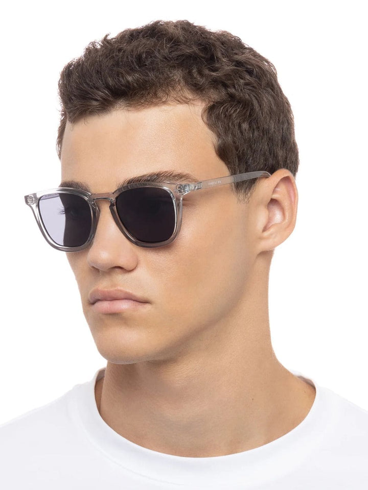 Le Specs No Biggie Sunglasses in Pewter Sunglasses | Twentyseven Toronto