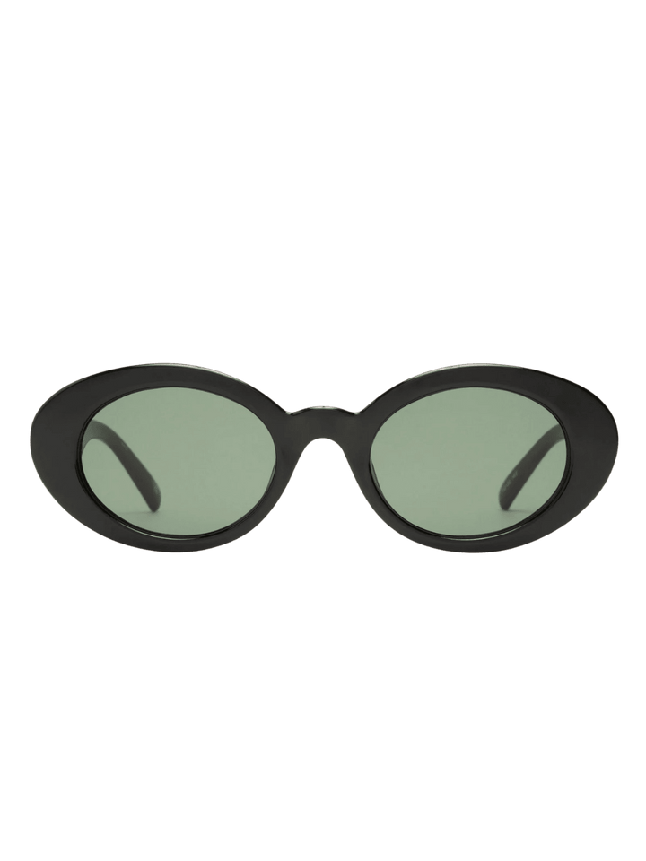 Le Specs Nouveau Vie Sunglasses in Black / Green Mono | Twentyseven Toronto