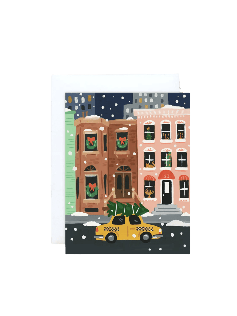 Idlewild Co. NYC Holiday Brownstone Greeting Card | Twentyseven Toronto