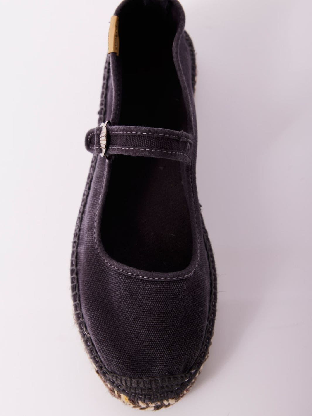 Free People Oasis Mary Jane Espadrilles - Washed Black | Twentyseven Toronto
